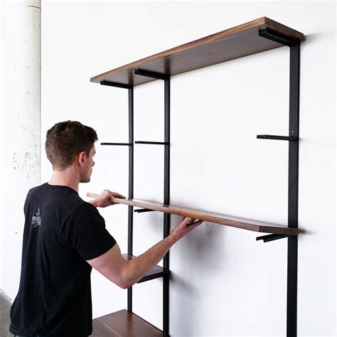 Steel Floating Desk Brackets – Vault Furniture